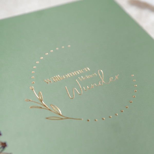 Babyalbum "Willkommen kleines Wunder"