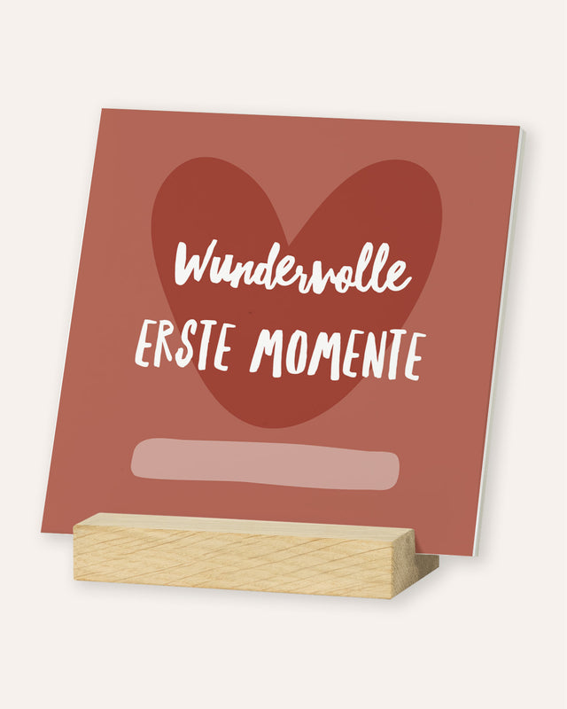 Erste Momente - Meilensteinkarten