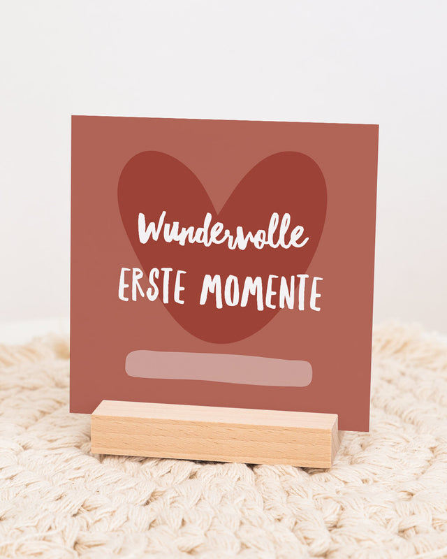 Erste Momente - Meilensteinkarten
