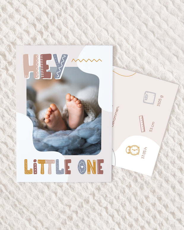 Little One - Danksagungskarte