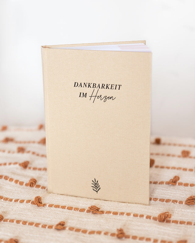 Dankbarkeitstagebuch "Dankbarkeit im Herzen"