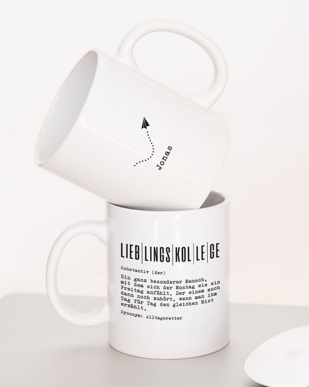 Motiv: Definition Lieblingskollege - VS" Tasse