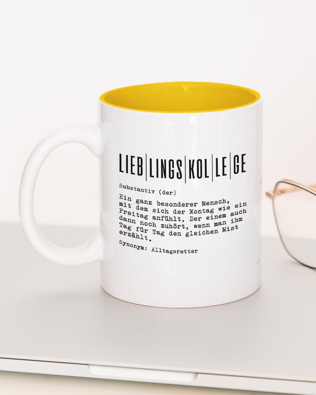Definition Lieblingskollege - Tasse