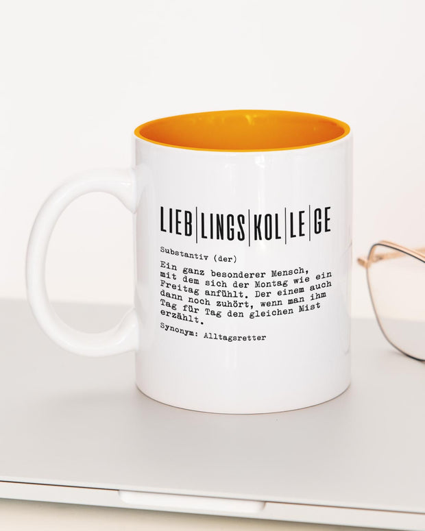 Definition Lieblingskollege - Tasse