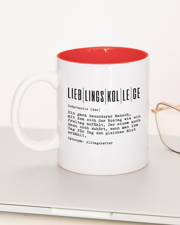Definition Lieblingskollege - Tasse