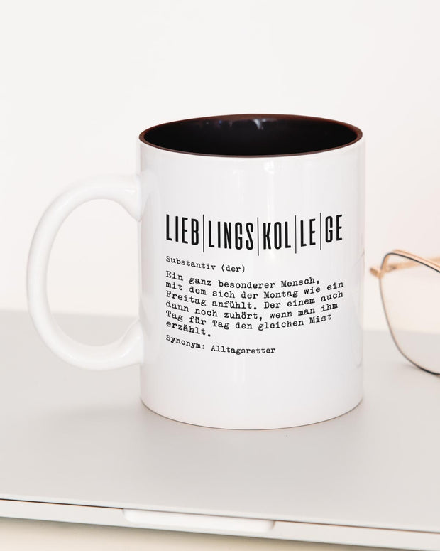 Definition Lieblingskollege - Tasse