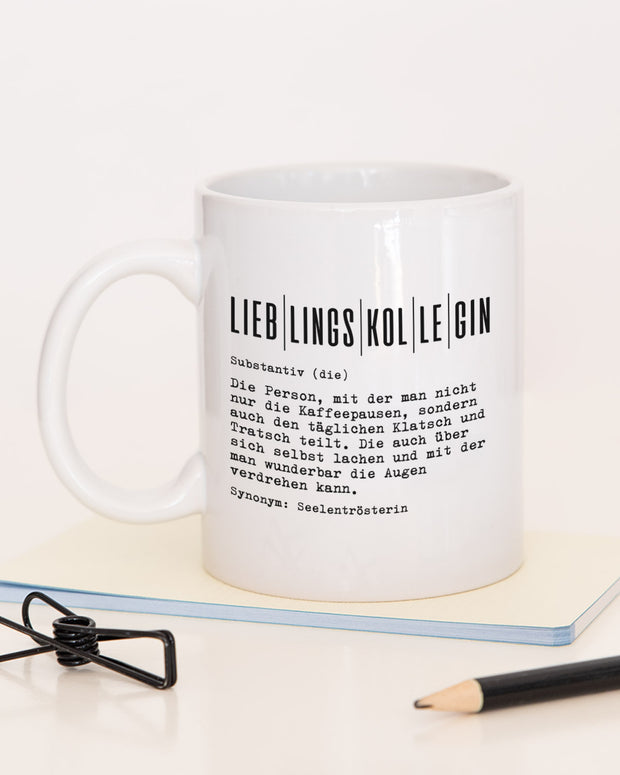 Motiv: Definition Lieblingskollegin - VS" Tasse