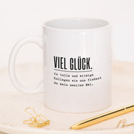 Viel Glück - Tasse