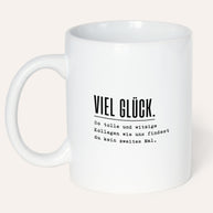 Viel Glück - Tasse