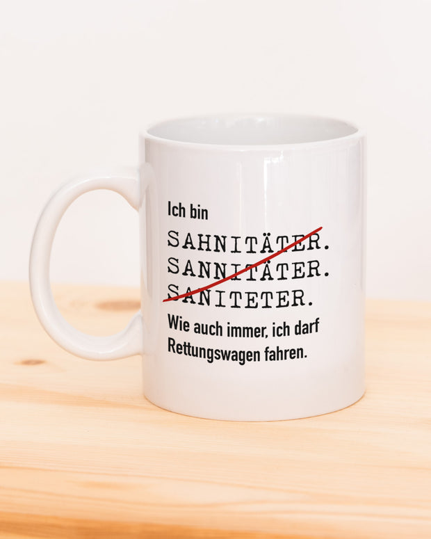 Ich bin Sanitäter - Tasse