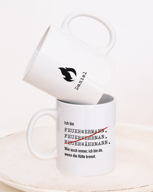 Ich bin Feuerwehrmann - Tasse