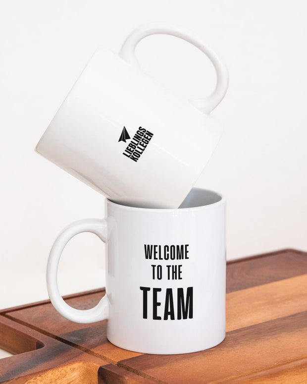 Welcome to the Team (+Wunschlogo) - Tasse
