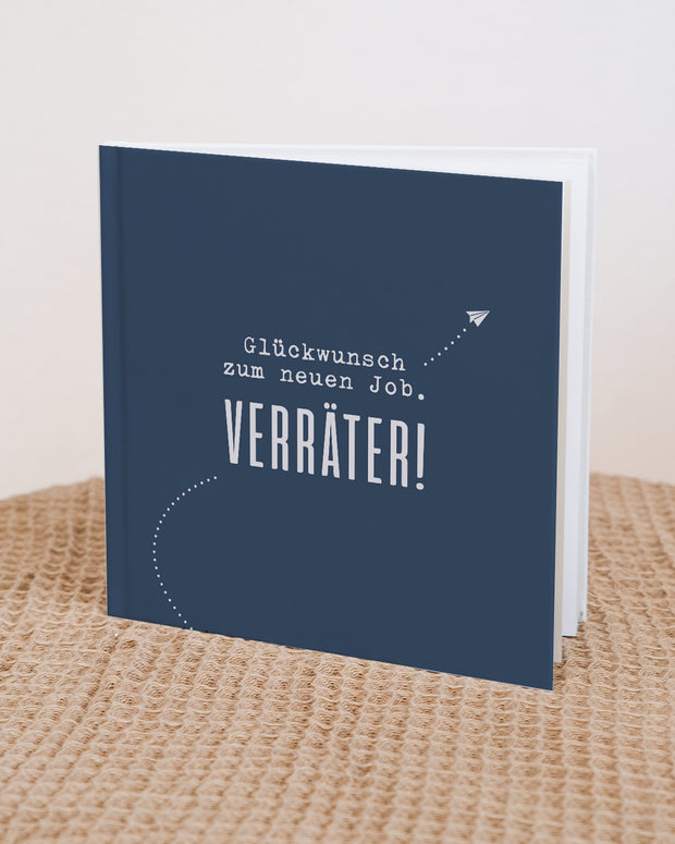 Gästebuch Abschied - Verräter (Noch nicht in master.design)