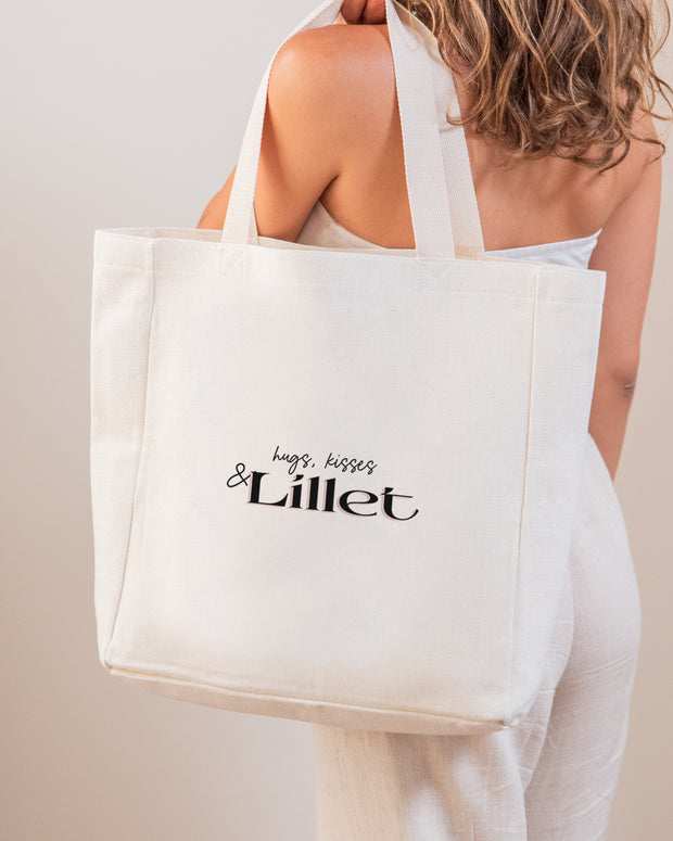 Motiv: Hugs, Kisses and Lillet - VS" Stofftasche