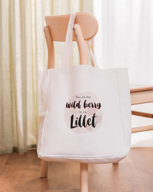 Motiv: You are the wild berry to my Lillet - VS" Stofftasche