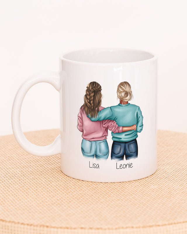 Motiv: Beste Freundinnen - VS" Tasse