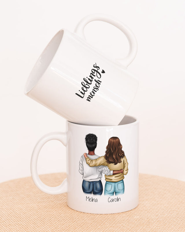 Motiv: Beste Freundinnen - VS" Tasse