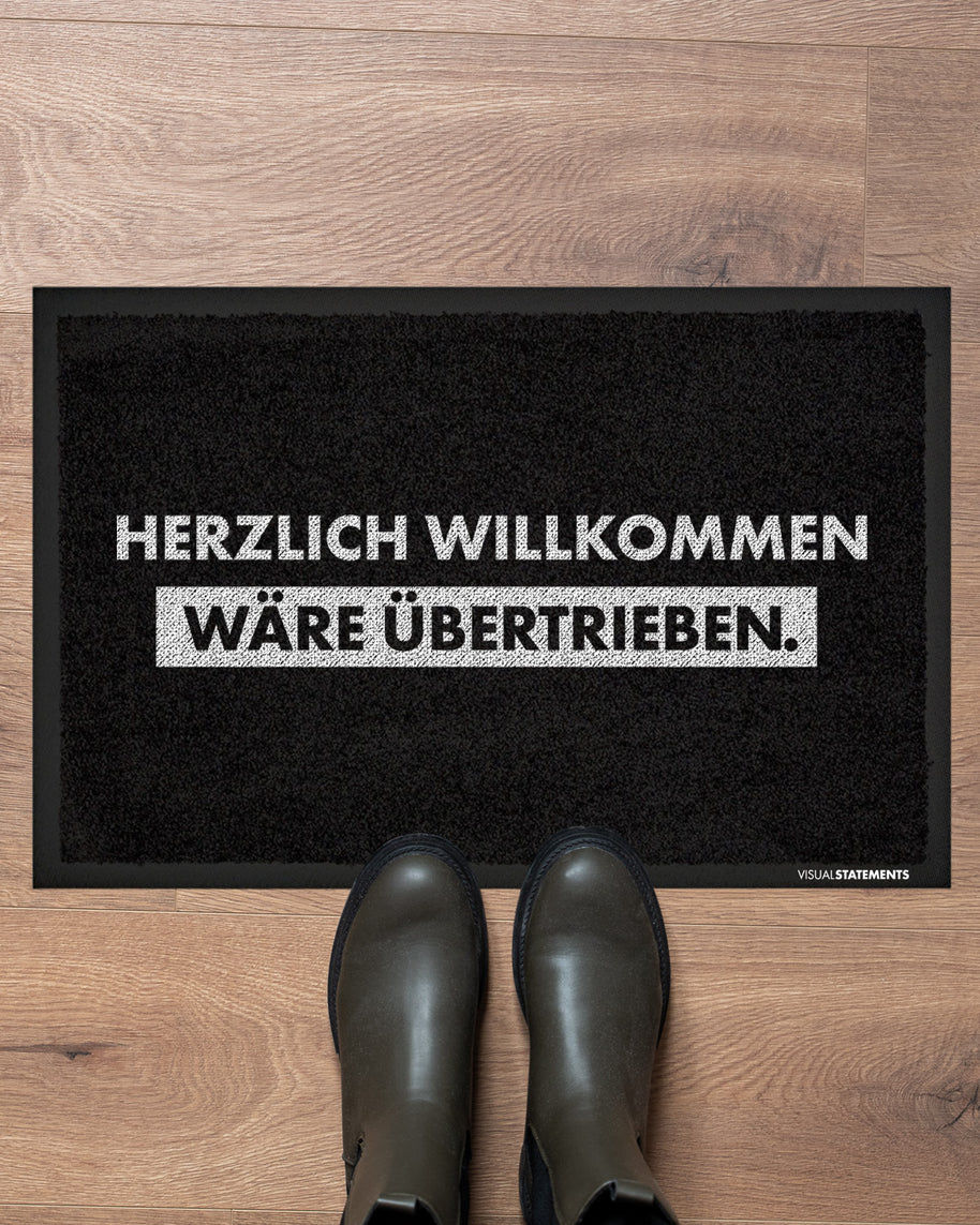 Herzlich Willkommen - Fußmatte