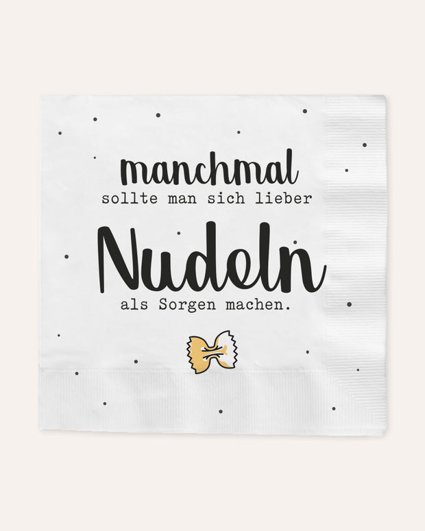 Nudeln - Serviette