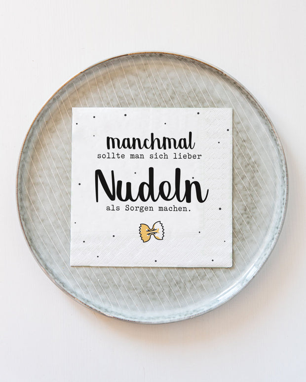 Nudeln - Serviette
