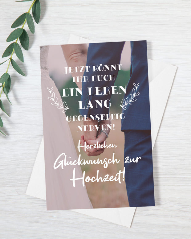 Ein Leben lang - Grußkarte