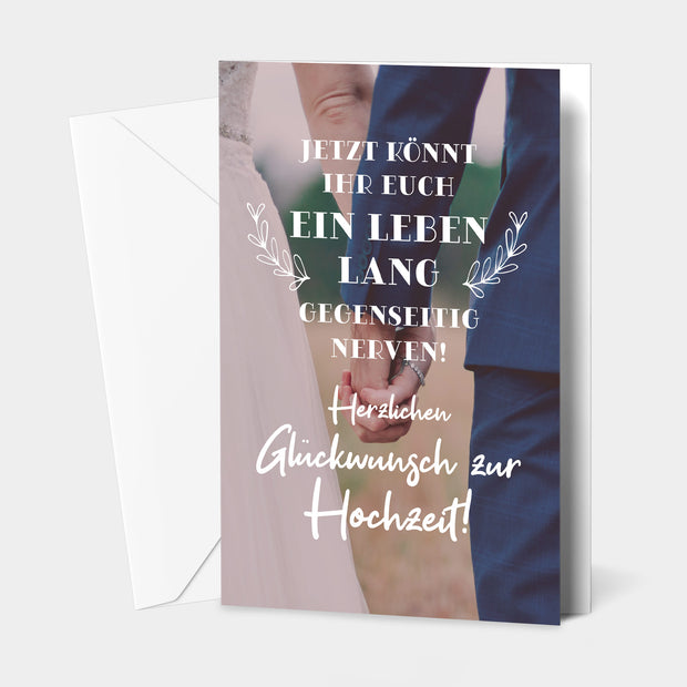 Ein Leben lang - Grußkarte