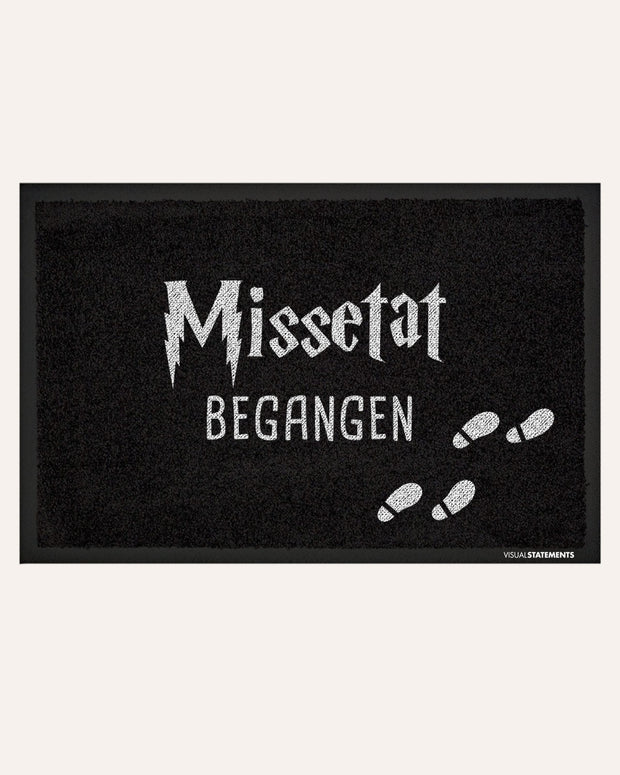Missetat begangen - Fußmatte