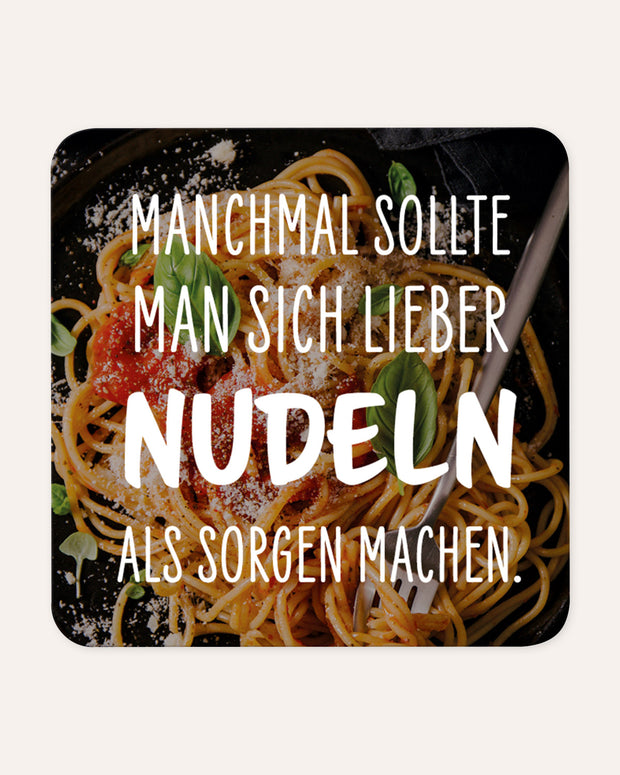 Lieber Nudeln - Magnet