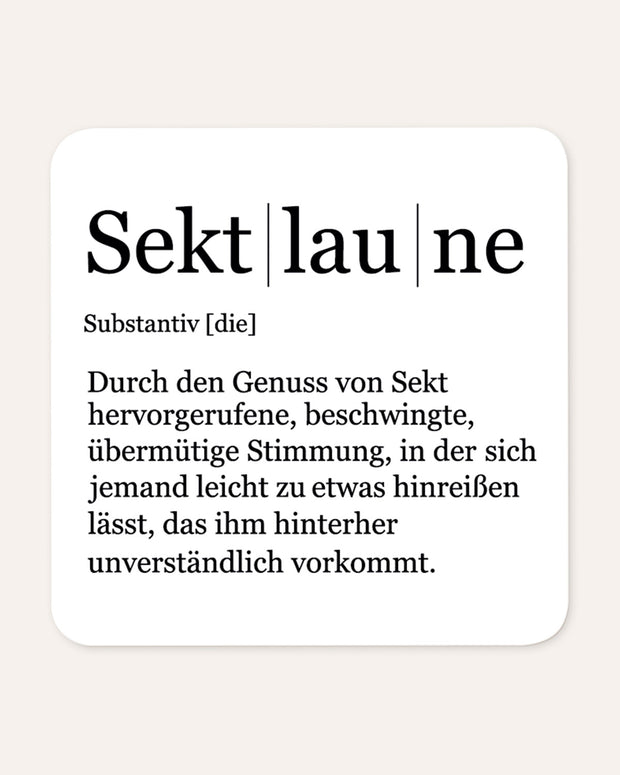Sektlaune - Magnet