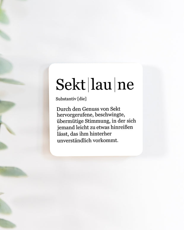 Sektlaune - Magnet