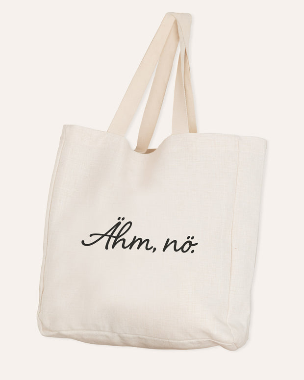 Ähm, nö - Stofftasche