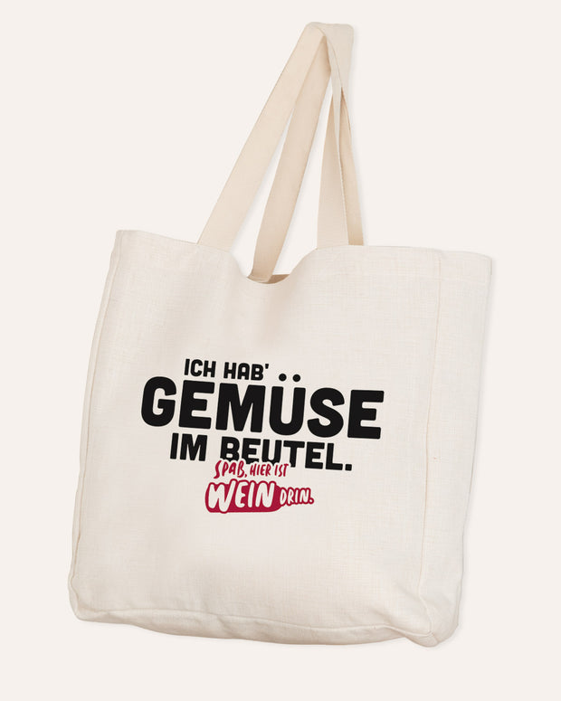 Gemüse im Beutel - Stofftasche