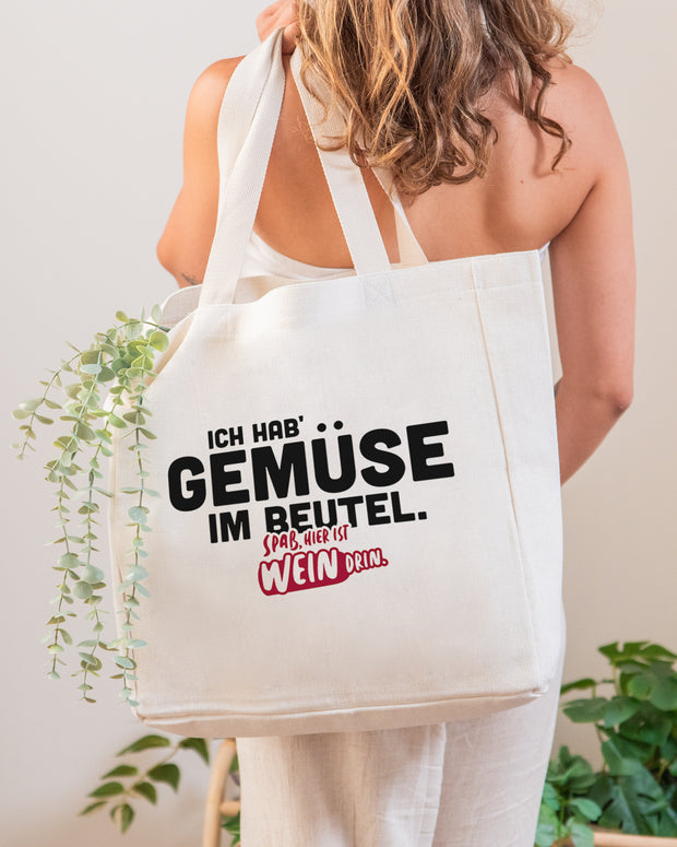 Gemüse im Beutel - Stofftasche