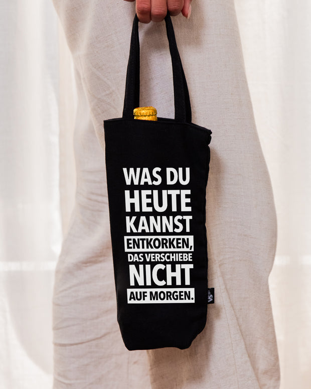 Entkorken - Flaschenbeutel