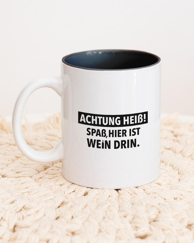 Achtung heiß - Tasse