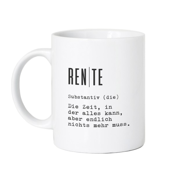 Definition Rente - Tasse