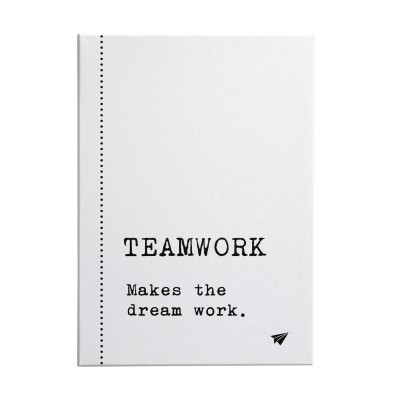 Teamwork makes the dream work - Leinwandbild von Lieblingskollegen