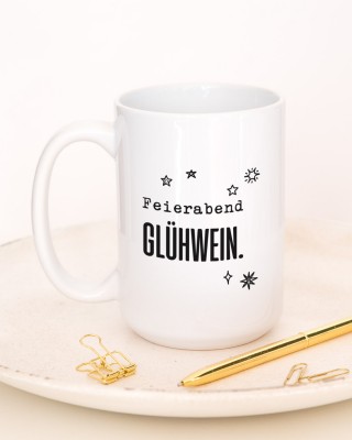 Feierabend Glühwein - Jumbotasse Lieblingskollegen