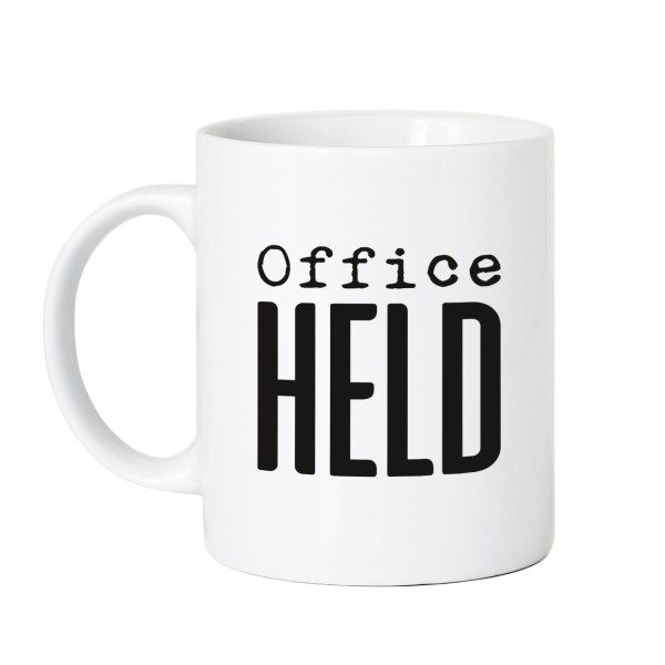 Office Held - personalisierbare Tasse