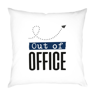 Out of Office - Kissen mit Innenkissen