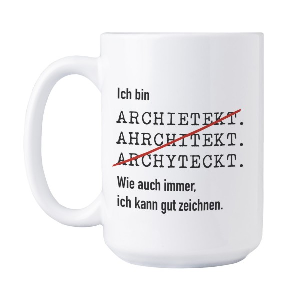 Ich bin Architekt - Jumbotasse