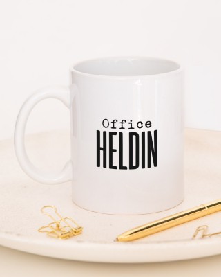 Office Heldin - personalisierbare Tasse