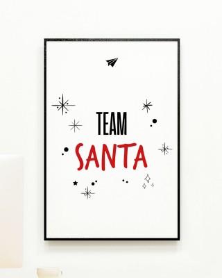 Team Santa- Poster